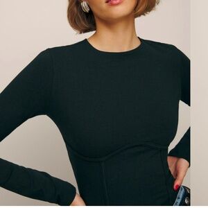 Reformation Thalia Knit Top